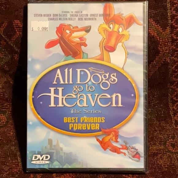 ALL DOGS GO TO HEAVEN THE TV SERIES DVD FACTORY SEALED - Picture 1 of 3